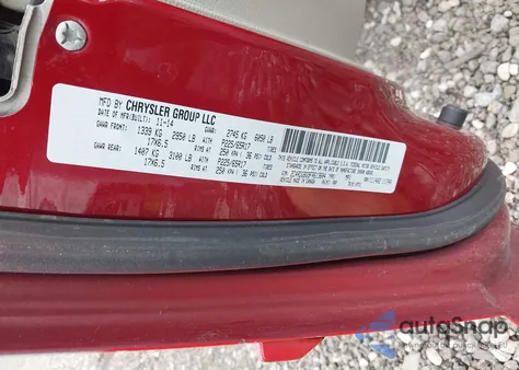 2015 Dodge Grand Caravan Se z USA, uszkodzony, nr VIN 2C4RDGBG9FR613604